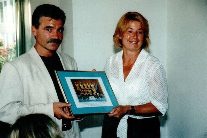 2001: Alte Herren der Volleyballer werden Deutscher Meister