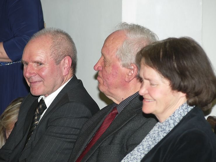 Geburtstagsempfang auf der Baustelle