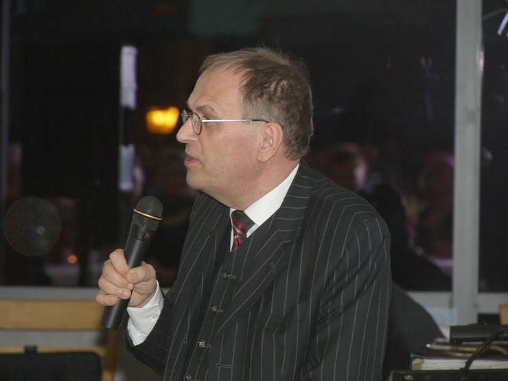 Geburtstagsempfang auf der Baustelle