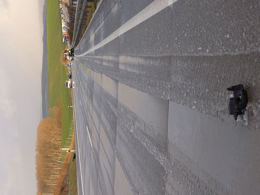 Crash auf der Autobahn