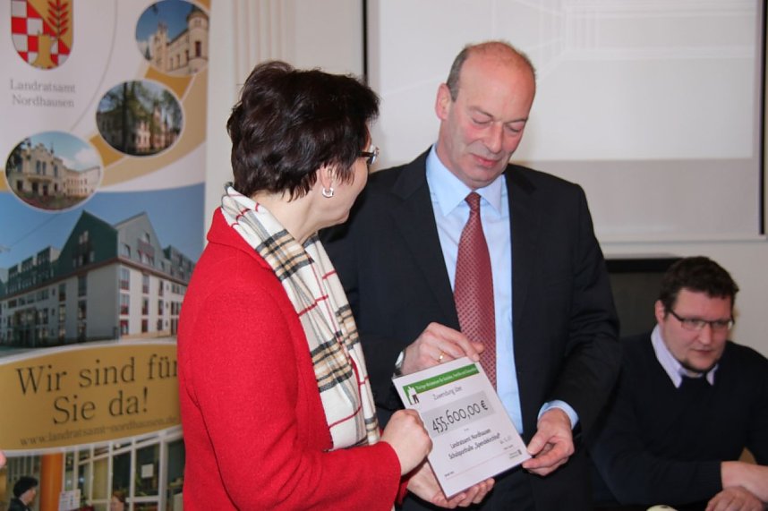 F&ouml;rdermittel &uuml;bergeben