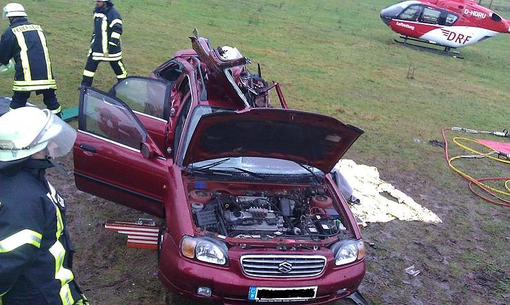 Unfall zwischen Mackenrode und Limlingerode