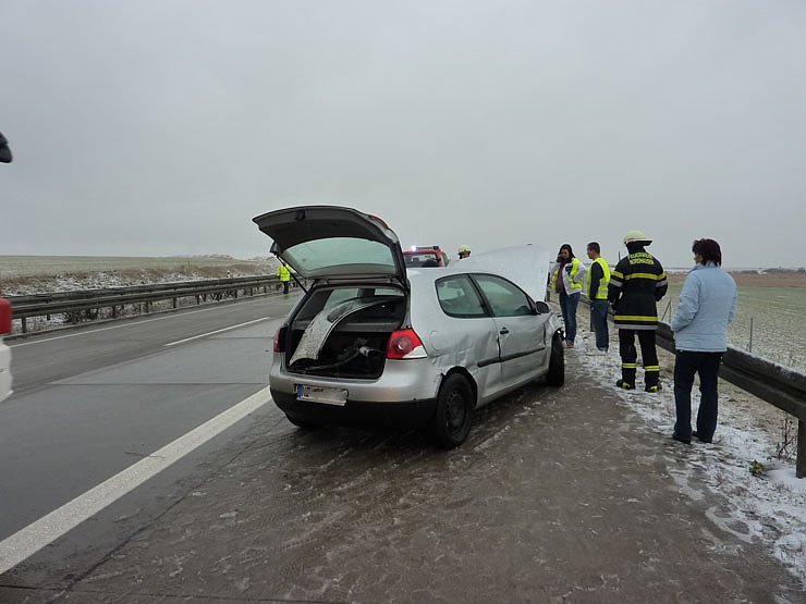 Unfall auf der Autobahn