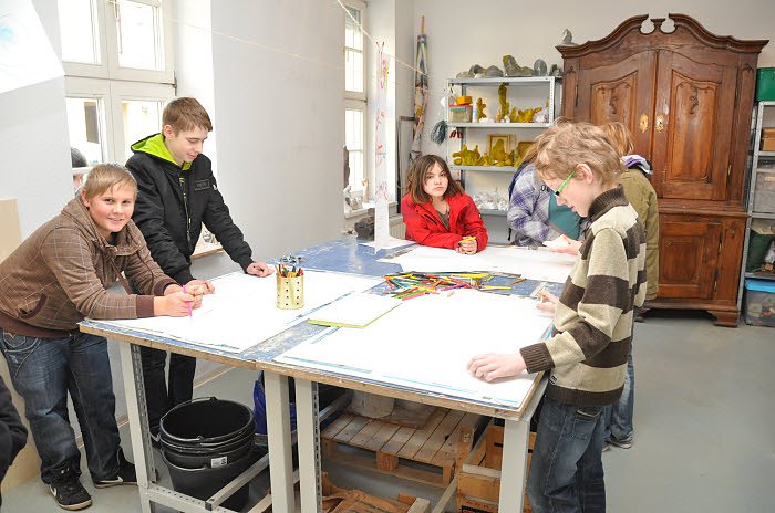 Er&ouml;ffnung Jugendkunstschule