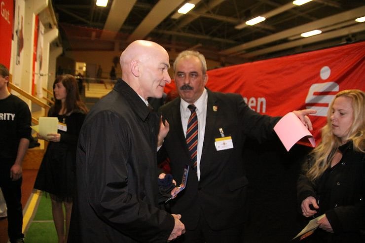 Span und Spannung unterm Hallendach