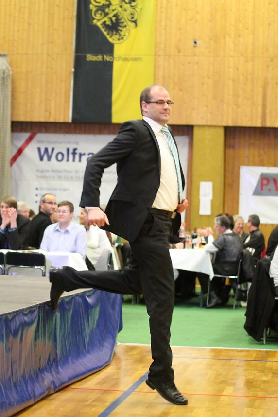 Span und Spannung unterm Hallendach