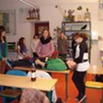 Besuch in der Petersbergschule