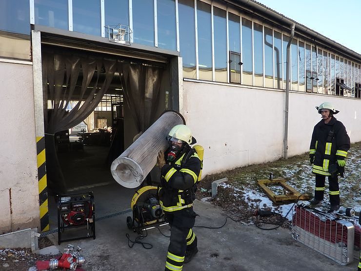 Brand in Filteranlage