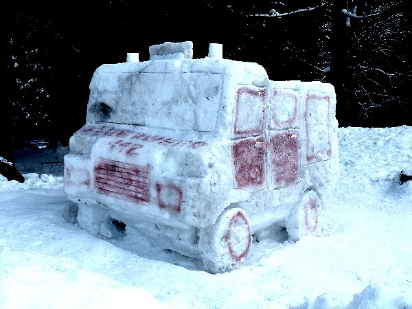 Ein Traum aus Eis und Schnee