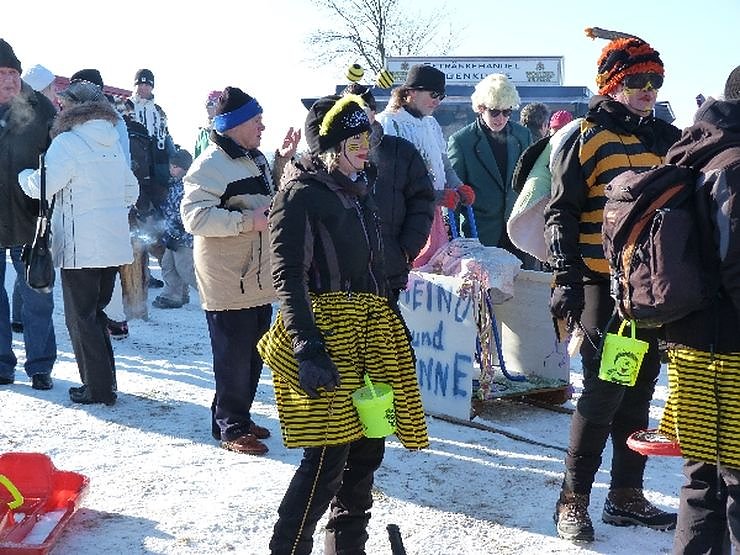 Skifasching in Tanne