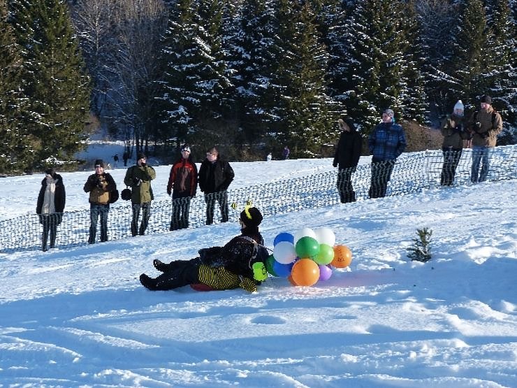 Skifasching in Tanne