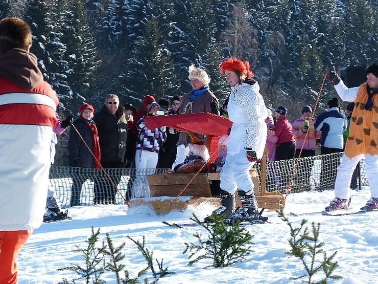 Skifasching in Tanne