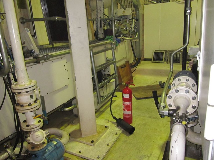 Filterbrand bei Feuer Powertrain