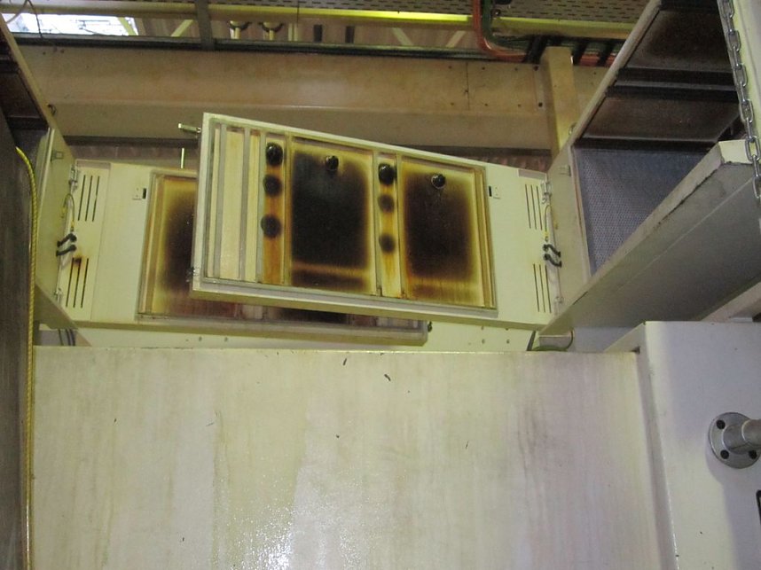 Filterbrand bei Feuer Powertrain