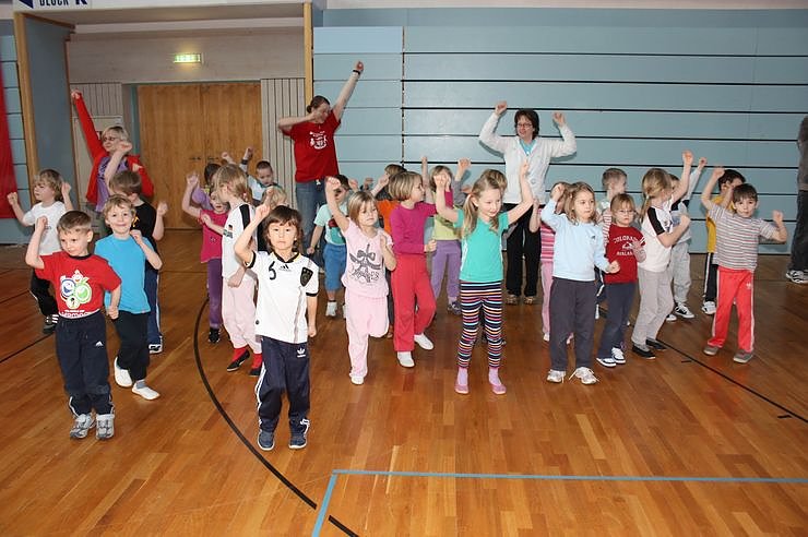 Zehnter Kindergartensporttag