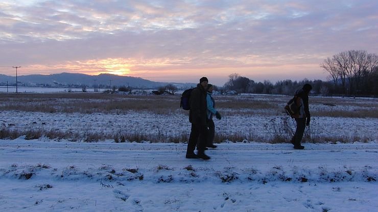 100 Kilometer unterwegs