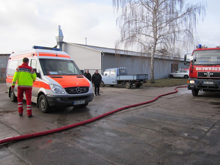Brand im Bildungswerk