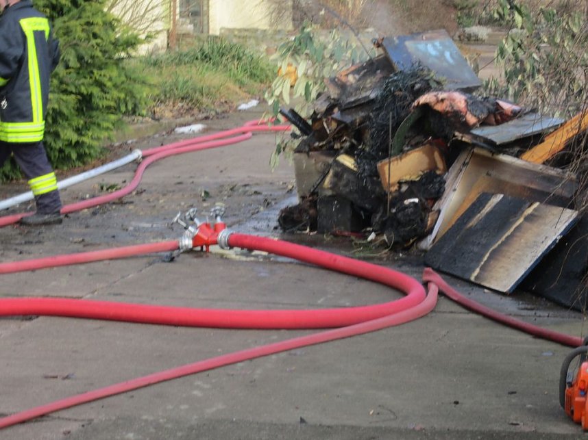 Brand im Bildungswerk