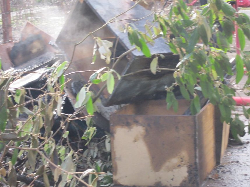 Brand im Bildungswerk