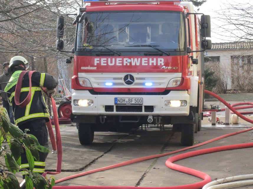 Brand im Bildungswerk
