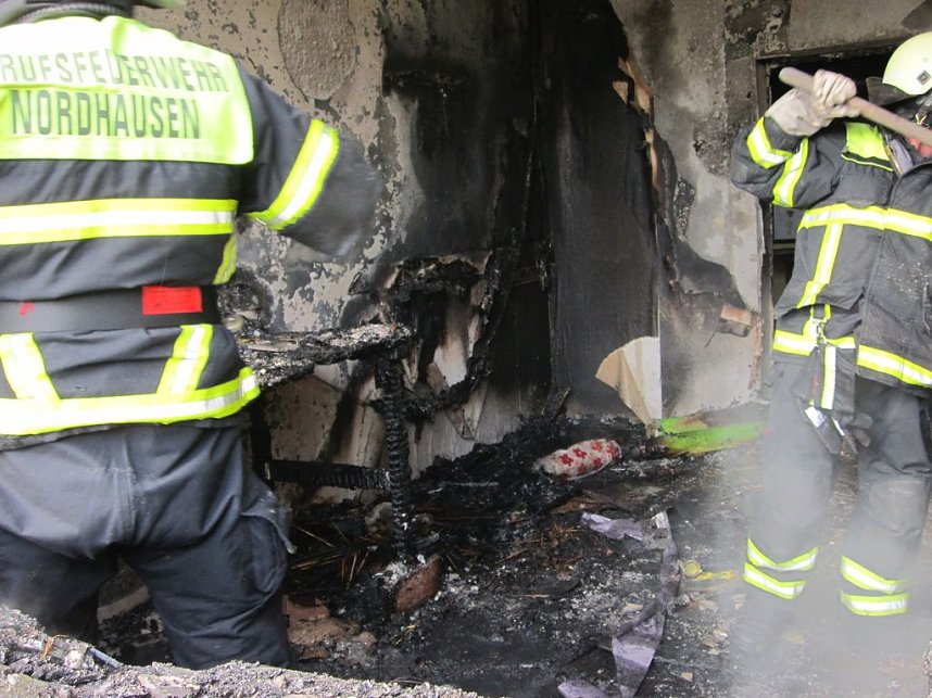 Brand im Bildungswerk