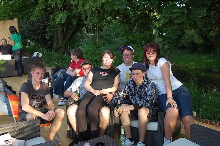 Partyfeeling am Nordstrand