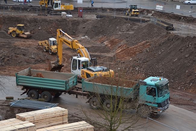 Baustelle am Pferdemarkt