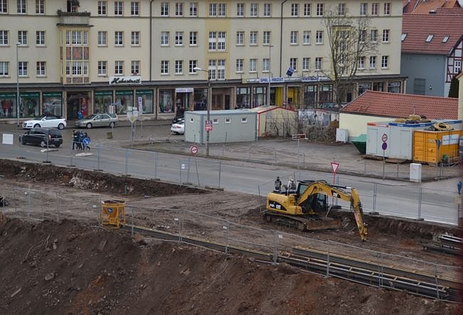 Baustelle am Pferdemarkt