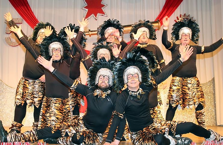 M&auml;nner-Ballett in Bleicherode: Pfaffschwende