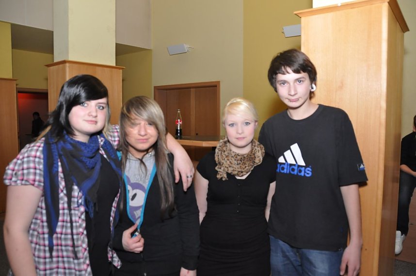 Fette junge Party im Klubhaus