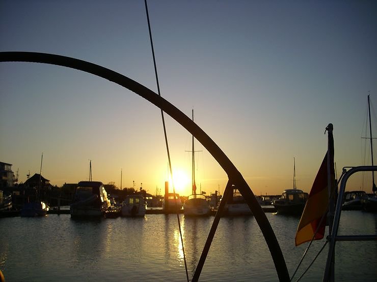 Quartett auf "hoher See"