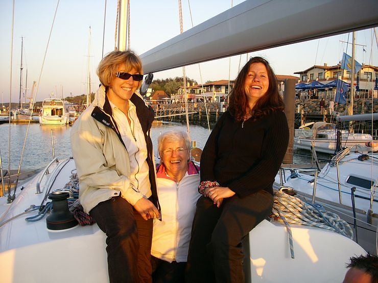 Quartett auf "hoher See"