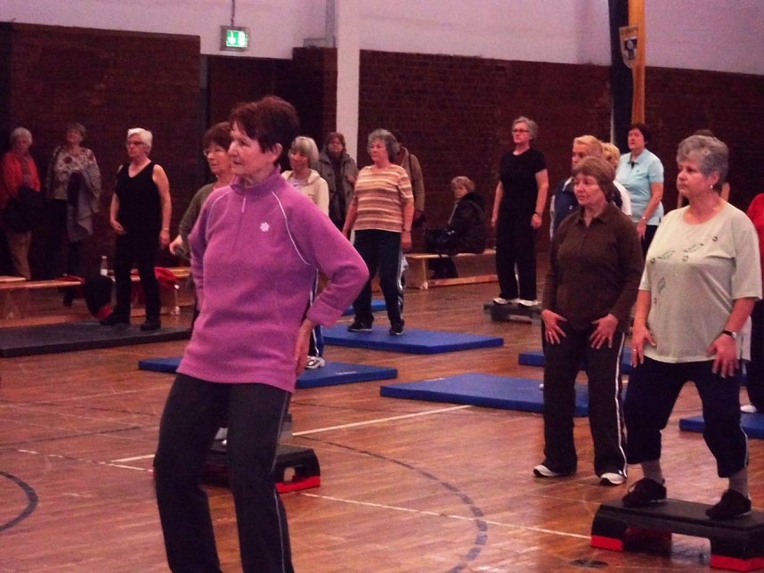Tolle Resonanz bei Frauen-Gymnastik