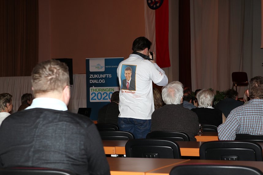 Wahlkampfauftakt in Bleicherode