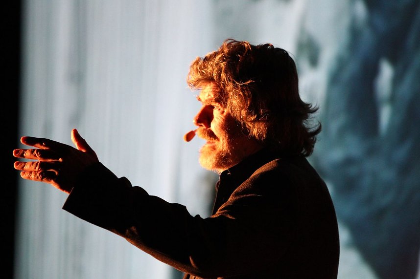 Reinhold Messner in Nordhausen