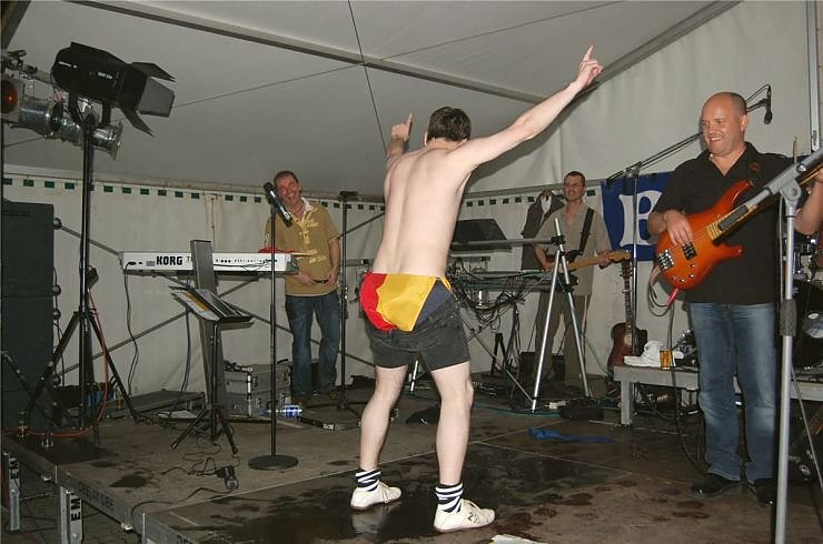 Eine Fabrik feierte Geburtstag