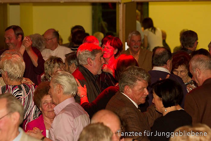 Tee getrunken und getanzt