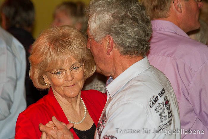 Tee getrunken und getanzt