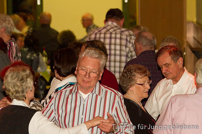 Tee getrunken und getanzt