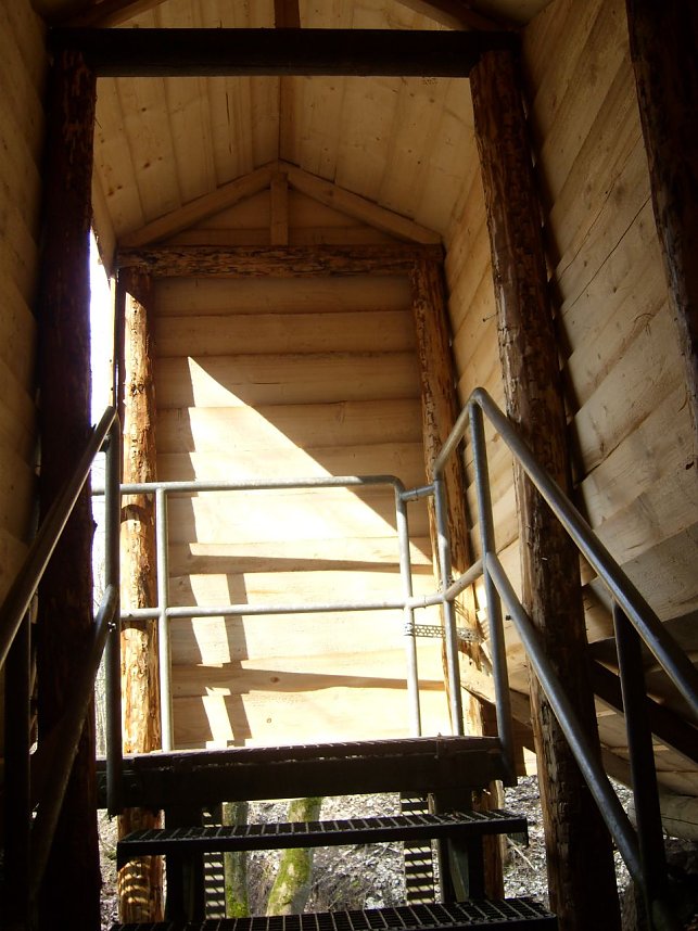 Arbeiten an der "Langen Wand"