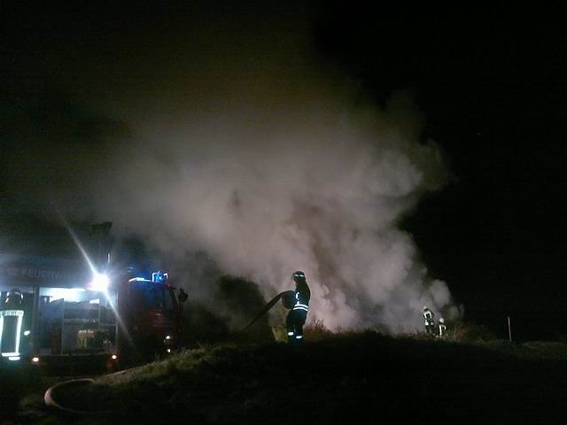 Osterfeuer angez&uuml;ndet