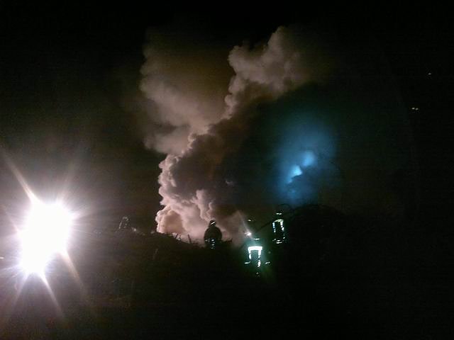 Osterfeuer angez&uuml;ndet