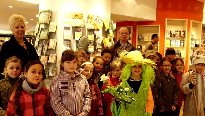 St&auml;ndchen im Buchhaus