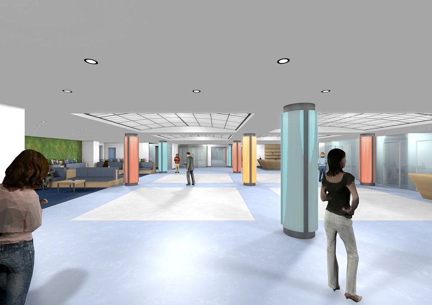 Ansichten: Blick aus Richtung Dreht&uuml;r