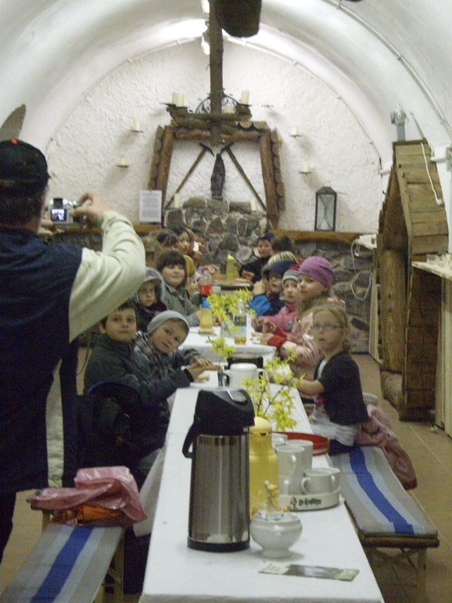 Zu Besuch im Bergwerk