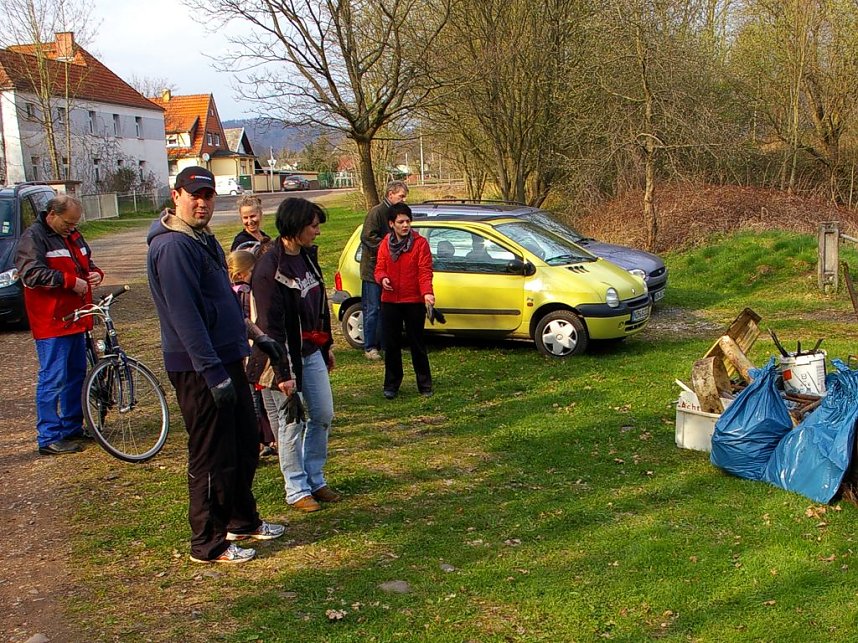 Saubere Stunde in Harztor