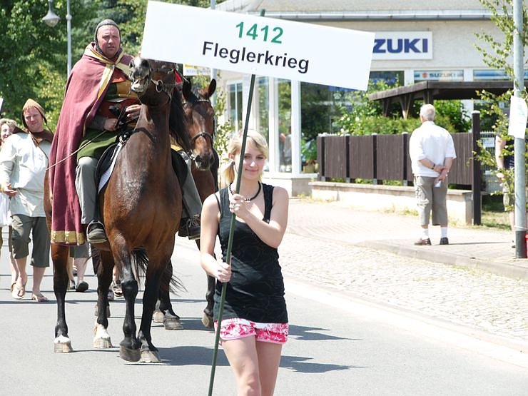 800 Jahre Niedersachswerfen - der Festumzug