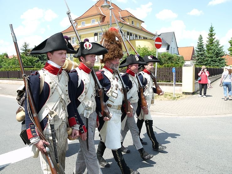 800 Jahre Niedersachswerfen - der Festumzug