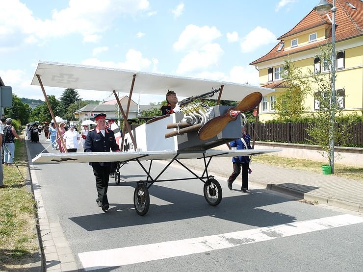 800 Jahre Niedersachswerfen - der Festumzug