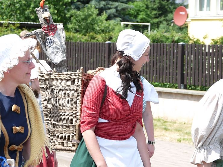 800 Jahre Niedersachswerfen - der Festumzug